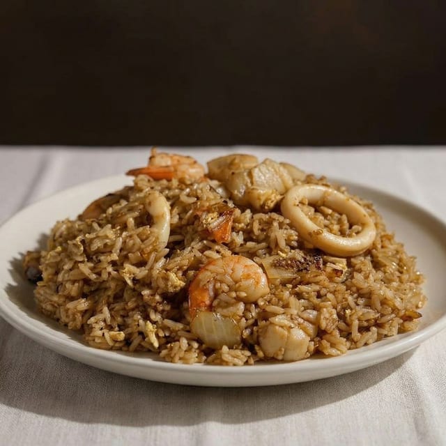 Seafood Fried Rice.