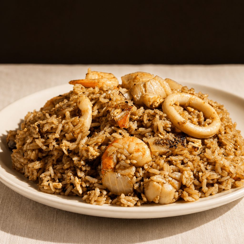 Seafood Fried Rice.