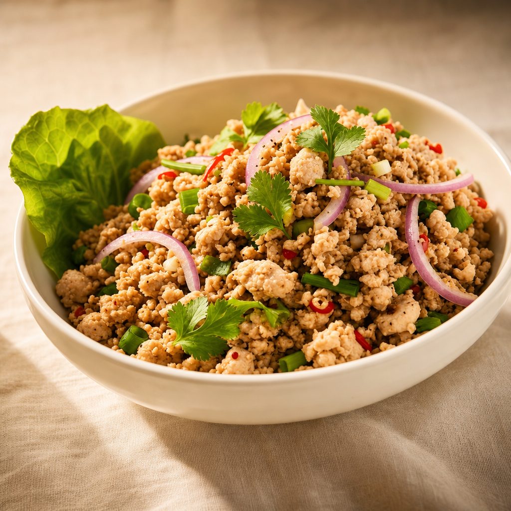 Larb Chicken Salad.