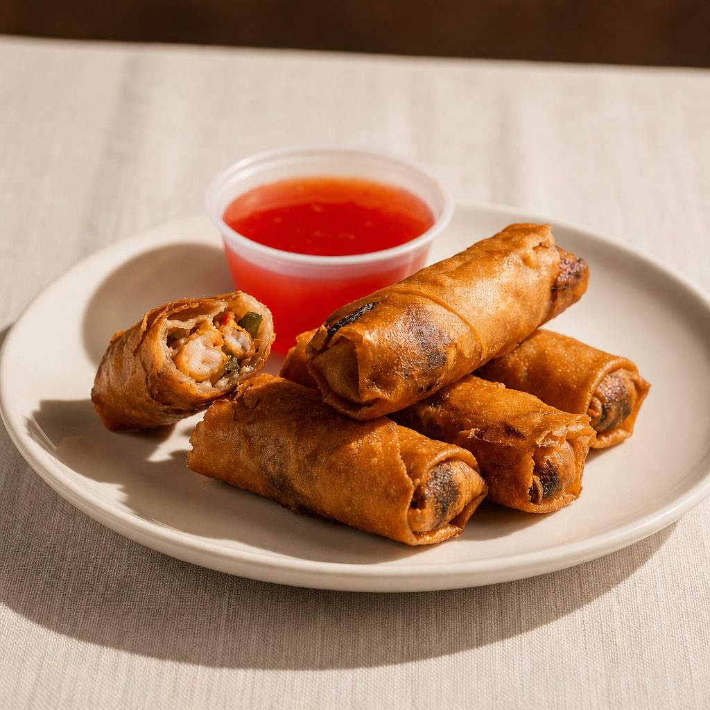 Golden Shrimp Roll.